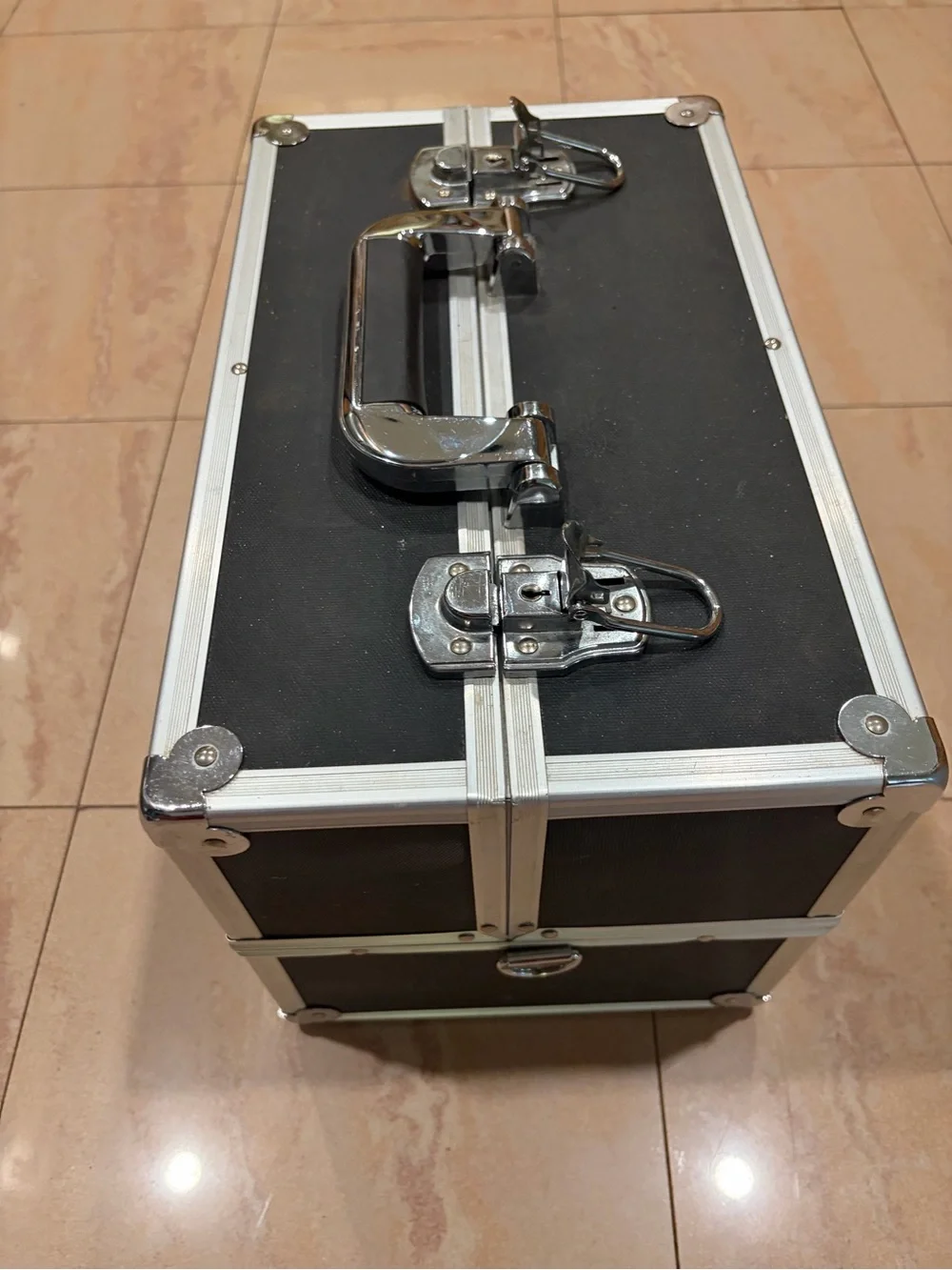 Professional Black Aluminum Makeup Equipment Case